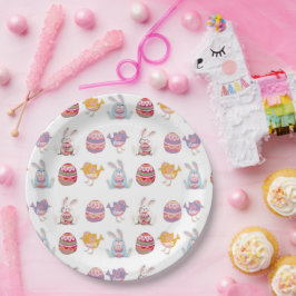 Ostermuster Weißbuch-Teller Pappteller