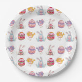 Ostermuster Weißbuch-Teller Pappteller (Vorderseite)