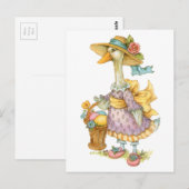 Ostermüttergoose Postkarte (Vorne/Hinten)