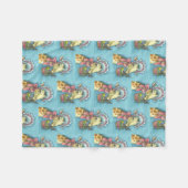 OSTERMÜTZE GIRAFFE, FRÜHLING, FLEECEDECKEN SM FLEECEDECKE (Vorderseite (Horizontal))