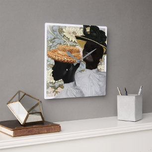 Ostern 1919 Sonntag Morgen Quadratische Wanduhr