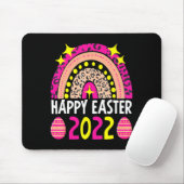 Ostern 2022 Regenbogen süß frohe Ostern 2022  Mousepad (Mit Mouse)