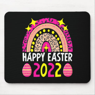 Ostern 2022 Regenbogen süß frohe Ostern 2022 Mousepad