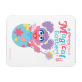 Ostern Abby Cadabby Magnet (Horizontal)