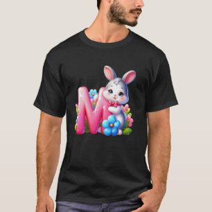 Ostern Alphabet Buchstabe M u2013 Lustiges ABC Ei T-Shirt