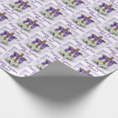 Ostern anpassbares Geschenkpapier (Ecke)