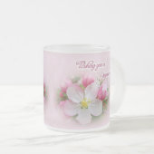 Ostern - Apple Blossom Time Mattglastasse (VorderseiteRechts)
