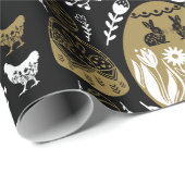 Ostern April Weihnachtsgeschenk Geschenkpapier (Rolleneckpunkt)