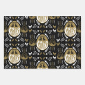 Ostern April Weihnachtsgeschenk Geschenkpapier Set (Vorderseite 2)