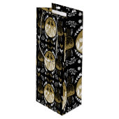 Ostern April Weihnachtsgeschenk Geschenktüte Für Weinflaschen (Vorderseite Schrägansicht)