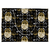 Ostern April Weihnachtsgeschenk Große Geschenktüte (Rückseite)