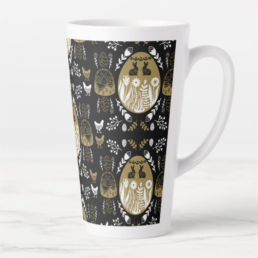 Ostern April Weihnachtsgeschenk Milchtasse (Rechts)