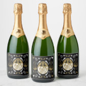 Ostern April Weihnachtsgeschenk Schaumweinetikett (Flaschen)