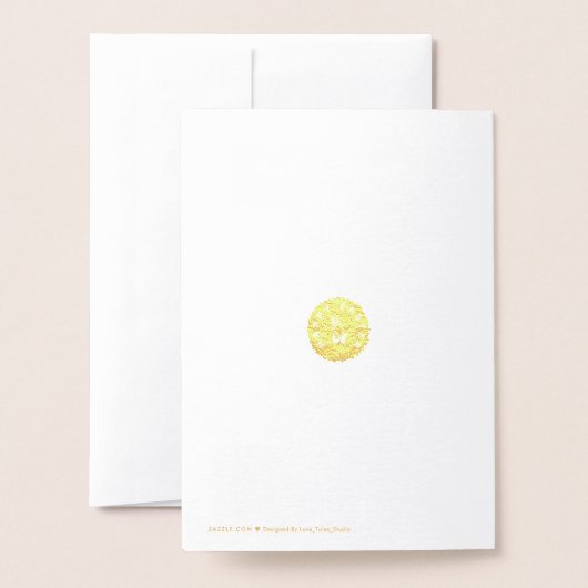 Ostern, Auferstehung Christi, Christus ist auferst Folienkarte (Rückseite mit Umschlag)