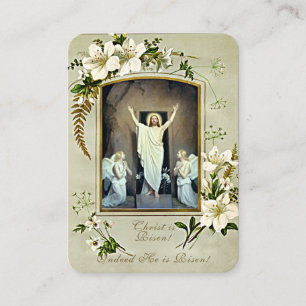 Ostern Auferstehung Heilige Karten Paschal Gebet