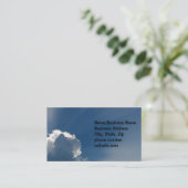 Ostern-Auferstehung ist er gestiegene Jesus-Rose Visitenkarte (Stehend Vorderseite)