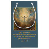Ostern Auferstehung Religiös  Kleine Geschenktüte (Rückseite)