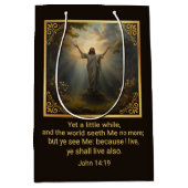 Ostern Auferstehung Religiös Mittlere Geschenktüte (Vorderseite)