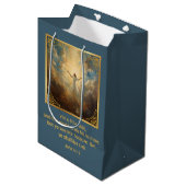 Ostern Auferstehung Religiös Mittlere Geschenktüte (Vorderseite Schrägansicht)