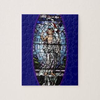 Ostern: Auferstehung von Christus-Buntglas Puzzle