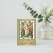 Ostern-Auferstehungs-heilige Karten w/prayer (Stehend Vorderseite)