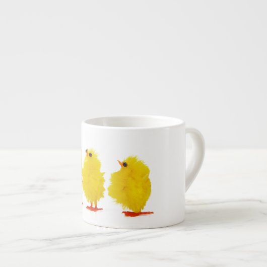 Ostern-Babyküken Espresso-Tasse Espressotasse (Vorderseite Rechts)