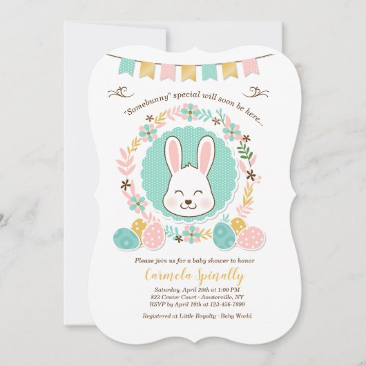 Ostern-Babyparty-Einladung Einladung (Vorderseite)