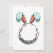 Ostern Baseball Ostern Ostern Ostern Einladung (Vorderseite)