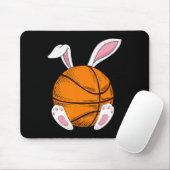 Ostern Basketball Rabbit Bunny Happy Ostertag 2 Mousepad (Mit Mouse)