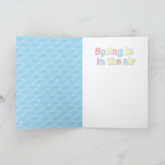 Ostern - Beagle - Brady Feiertagskarte (Innenseite)