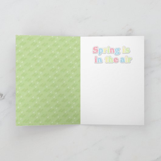 Ostern - Beagle - Brady Feiertagskarte (Innenseite)