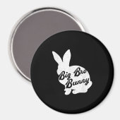 Ostern bis Großbro Bunny Gift für Bruder Magnet (Vorderseite/Rückseite)