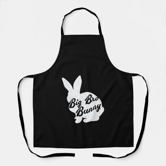 Ostern bis Großbro Bunny Gift für Bruder Schürze (Vorderseite)
