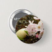Ostern-Blüten Button (Vorne & Hinten)