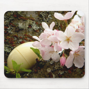 Ostern-Blüten Mousepad