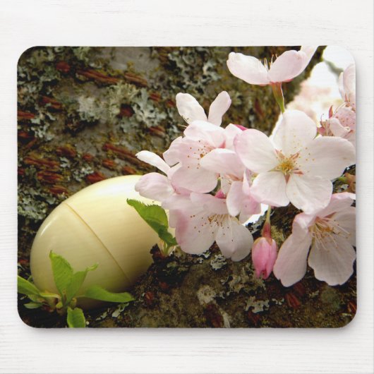 Ostern-Blüten Mousepad (Vorne)
