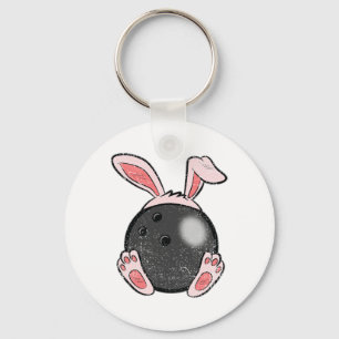 Ostern Bowling Liebhaber Bunny Ohren Ll Süßer Kani Schlüsselanhänger