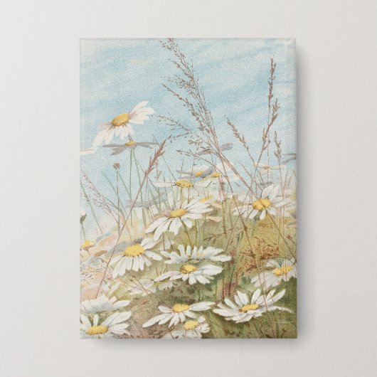 "Ostern bringt den knospenden Frühling"  Button (Vorderseite)