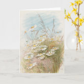 "Ostern bringt den knospenden Frühling" Karte (Gelbe Blume)
