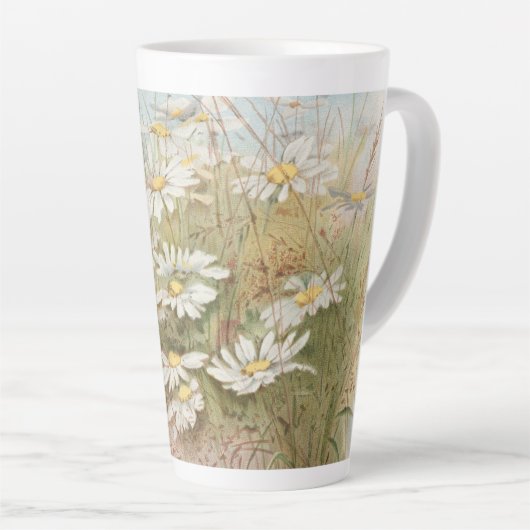 "Ostern bringt den knospenden Frühling" Milchtasse (Rechte Ecke)