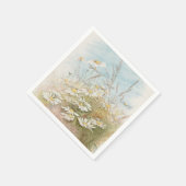 "Ostern bringt den knospenden Frühling" Serviette (Ecke)