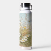 "Ostern bringt den knospenden Frühling" Trinkflasche (Rückseite)