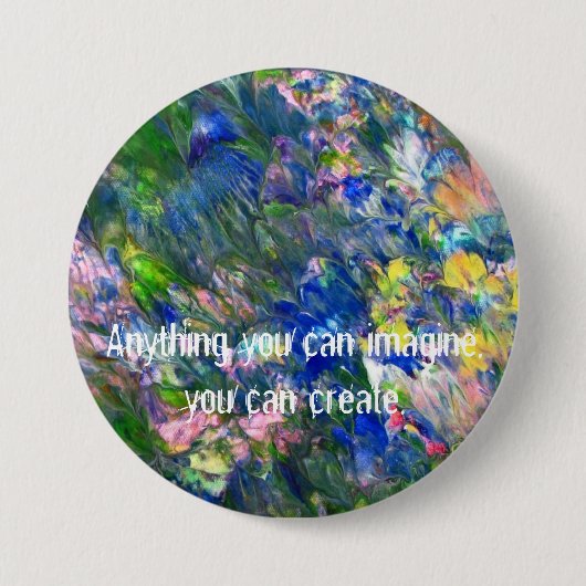 Ostern-Brise stellen sich Knopf durch Button (Vorderseite)