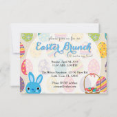 Ostern-Brunch Einladung (Vorderseite)