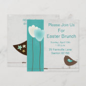 Ostern-Brunch laden ein Einladung (Vorne/Hinten)