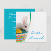 Ostern-Brunchquadrat 5,25" x 5,25" Einladungen (Vorne/Hinten)