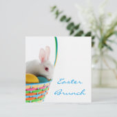 Ostern-Brunchquadrat 5,25" x 5,25" Einladungen (Stehend Vorderseite)