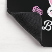 Ostern Bunco Hoppin zum Bunco Dice Bunny Mousepad (Ecke)