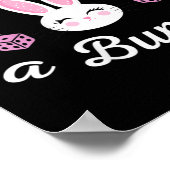 Ostern Bunco Hoppin zum Bunco Dice Bunny Poster (Ecke)