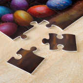 Ostern Bunny Bunte Ostereier Puzzle (Seite)